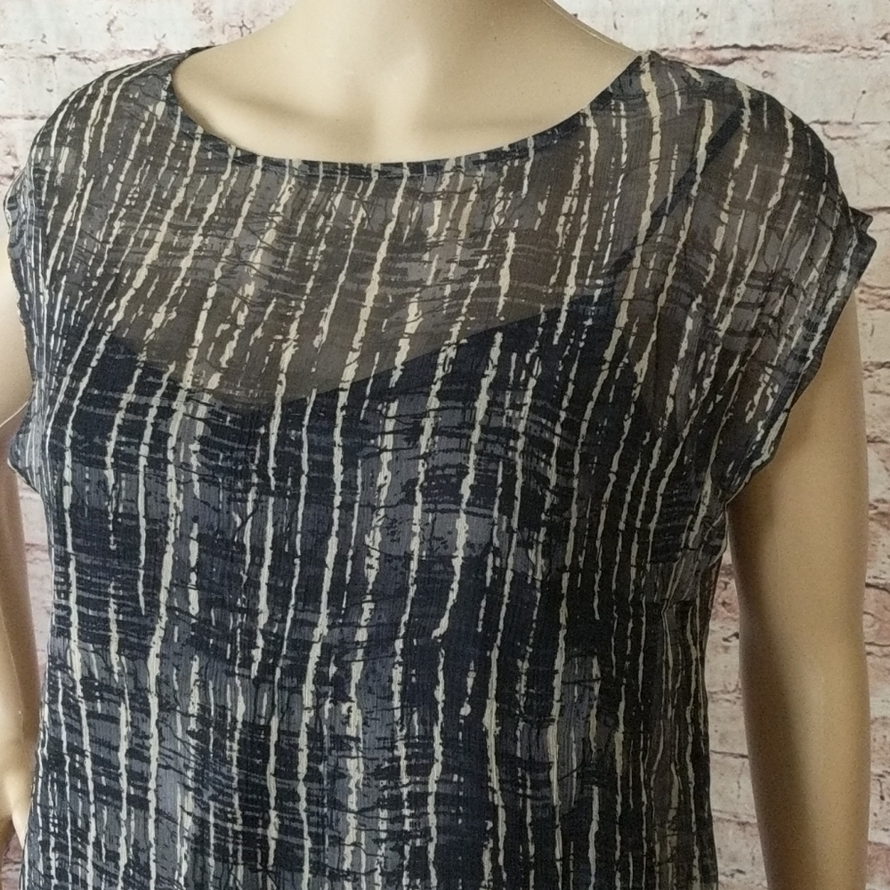 EILEEN FISHER TOP BLOUSE - Picture 3 of 6